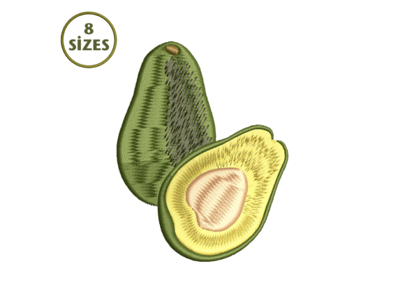 Avocado Fruit Embroidery Review for Gift Makers