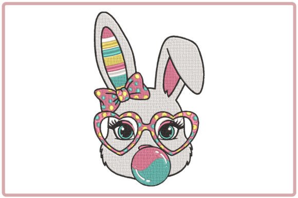 Bunny Bubblegum Embroidery Design Review
