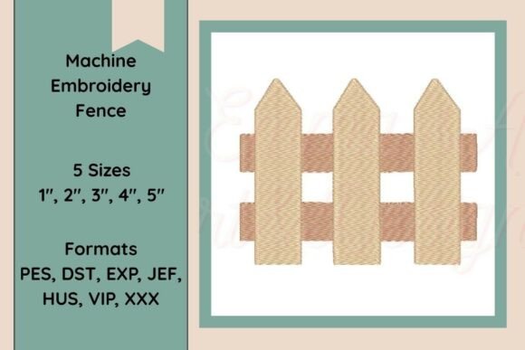 Fence Machine Embroidery Design Review