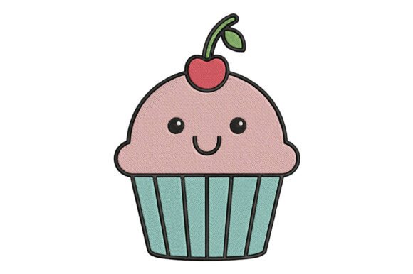 Kawaii Cupcake Embroidery Design Review