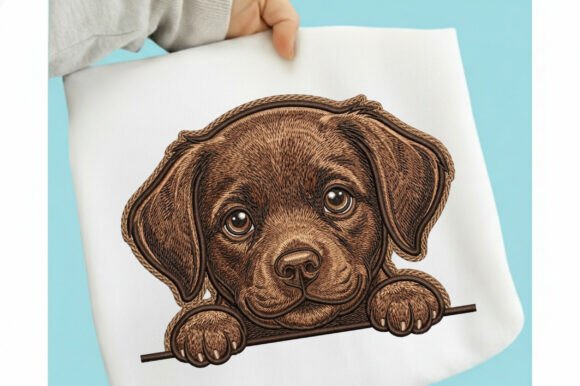 Peeking Dog Embroidery Design Review
