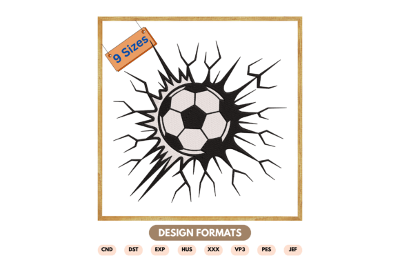 Soccer Ball Explosion Embroidery Design Review