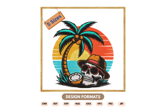Summer Beach Machine Embroidery Design Review