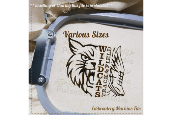 Wildcats Track and Field Embroidery Review