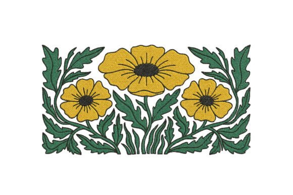 Yellow Flowers Embroidery Design Review for Gift Makers